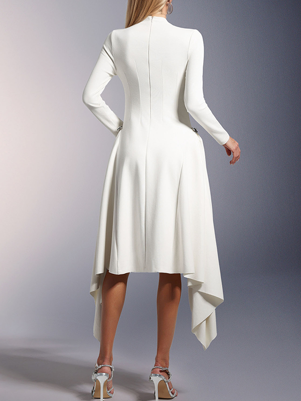 White Midi Dress