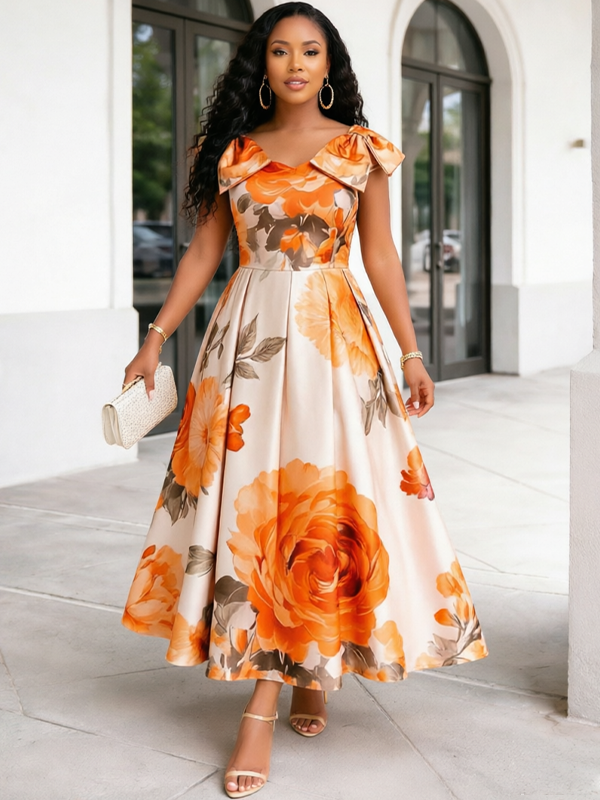 Floral Midi Dress