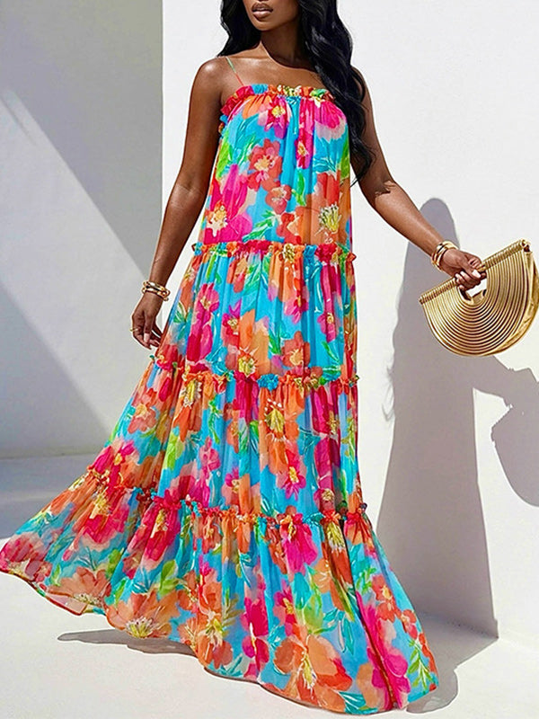 Floral Cami Maxi Dress