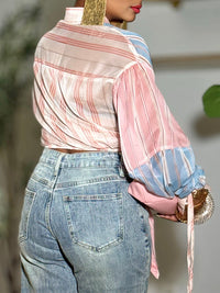 Stripe Tied Shirt