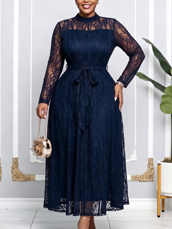 Lace Tied Dress