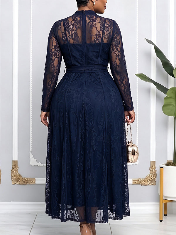 Lace Tied Dress